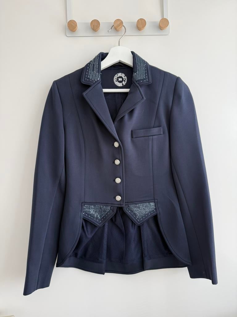 Rij jasje - donker blauw, Ophalen of Verzenden, Zo goed als nieuw, Dressuur, Bovenkleding