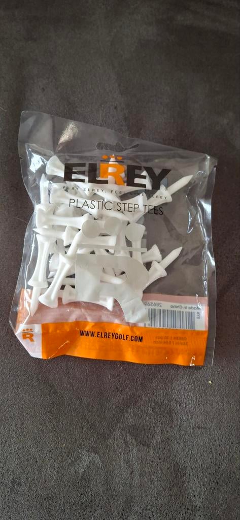 Golf tees om golfballetjes af te slaan - Elrey Plastic Step, Ophalen of Verzenden