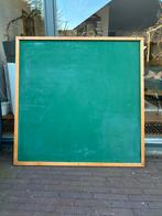 Schoolbord magneetbord krijtbord groen 1 bij 1 meter, Ophalen, Krijtbord