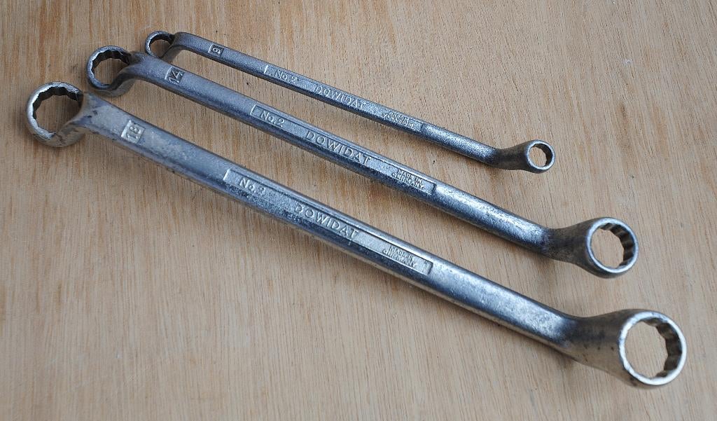 DOWIDAT 3 oude ringsleutels, Ophalen of Verzenden, Gebruikt