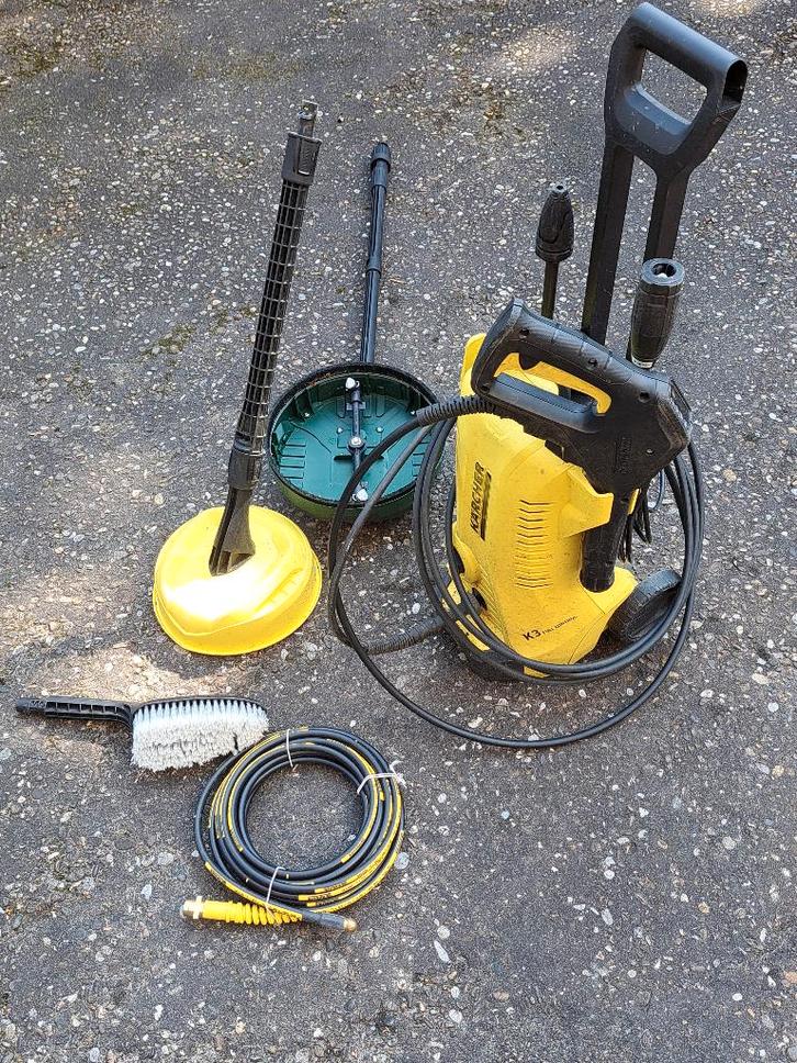 Hogedruk reiniger, Tuin en Terras, Hogedrukreinigers, Elektrisch, Met regelbare waterdruk, Ophalen