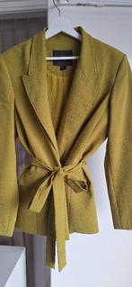 Zara blazer met ceintuur groen, Verzenden, Zara, Maat 46/48 (XL) of groter, Zo goed als nieuw