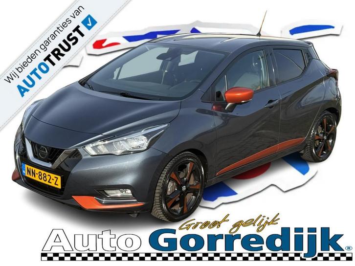 Nissan Micra 0.9 IG-T Tekna NAVI,CRUISE,LMV,PRIVACY GLASS, Auto's, Nissan, Bedrijf, Te koop, Micra, ABS, Achteruitrijcamera, Airbags