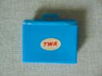 miniatuur reiskoffer logo van Trans World Airlines (TWA)., Ophalen of Verzenden, Gebruikt, Overige typen