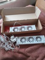 Heat fan warmte voor cv kachel, Ophalen of Verzenden, Nieuw, Metaal of Aluminium