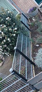 Tuinhek roestvrij, Tuin en Terras, Tuinhekken en Hekwerk, Ophalen of Verzenden, IJzer, Overige typen