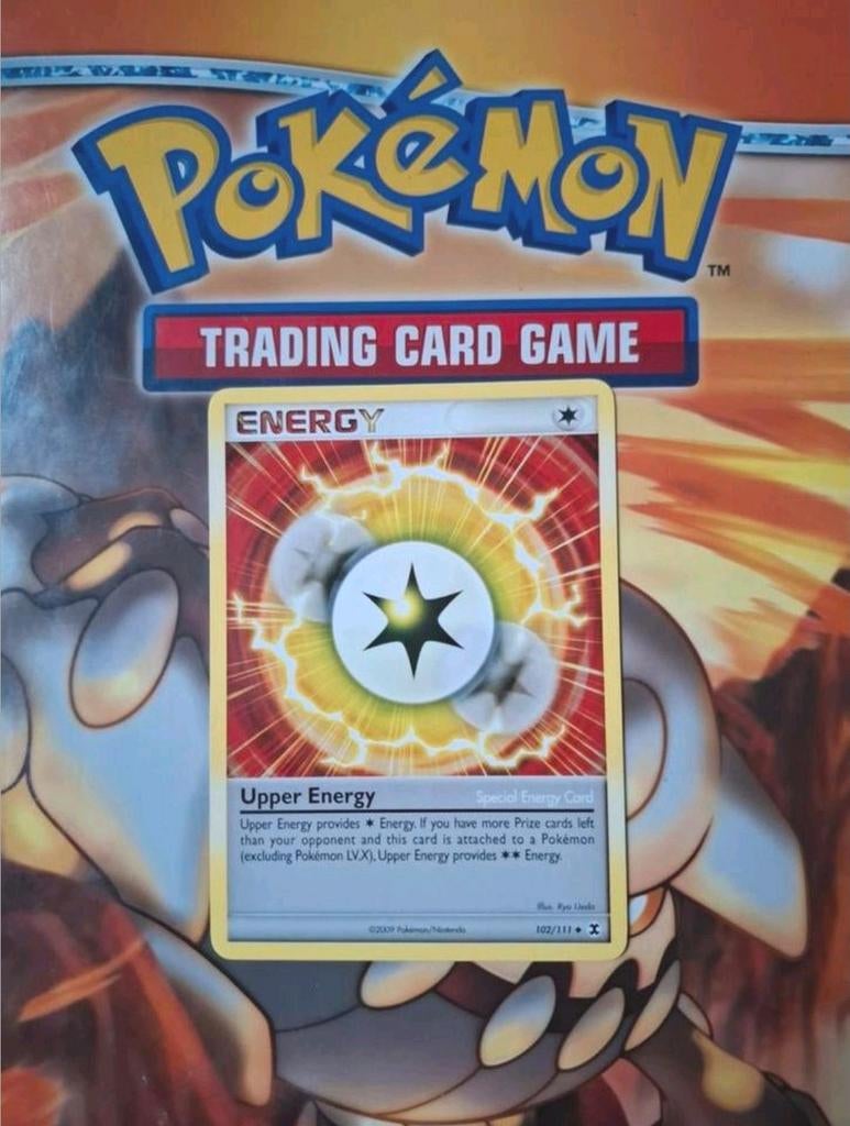 Upper energy 102/111 Platinum Rising Rivals pokemon kaart, Hobby en Vrije tijd, Verzamelkaartspellen | Pokémon, Ophalen of Verzenden