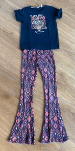 Set Vingino meisje shirt en flare broek maat 134/140, Ophalen of Verzenden, Gebruikt, Meisje, Setje