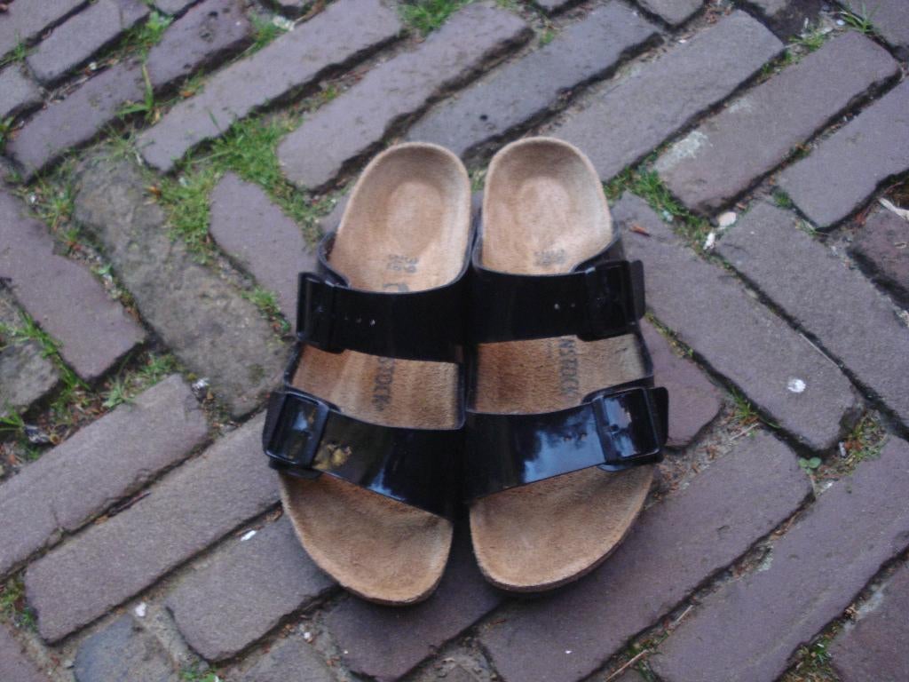 BIRKENSTOCK ARIZONA ZWART 39 NIEUW NU GRATIS VERZENDING POST