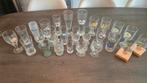 Grote collectie bierglazen van diverse merken, Verzamelen, Ophalen, Gebruikt, Bierglas