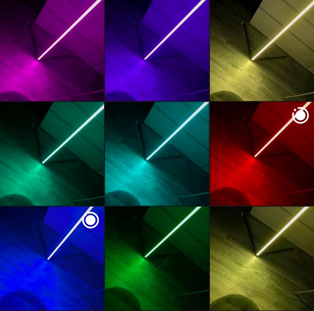 Grundig LED RGB vloerlamp van Action, Ophalen