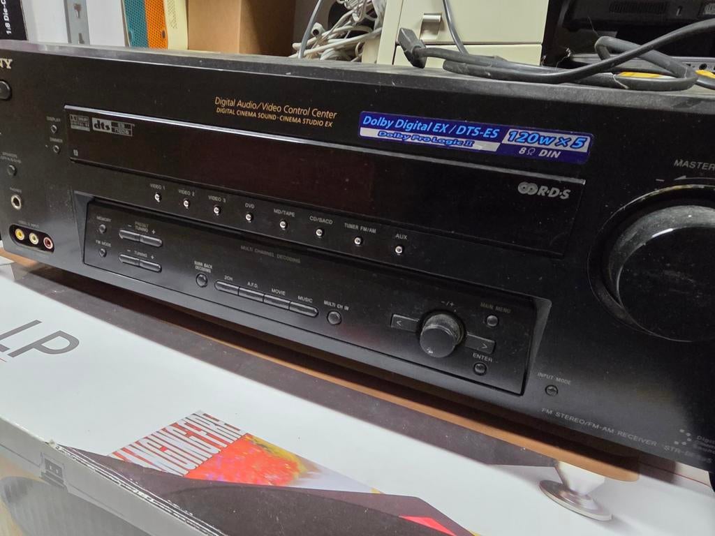 Sony STR-DE695 Receiver - Afstandsbediening kwijt, Audio, Tv en Foto, Versterkers en Receivers, Ophalen, Gebruikt, Sony, 120 watt of meer