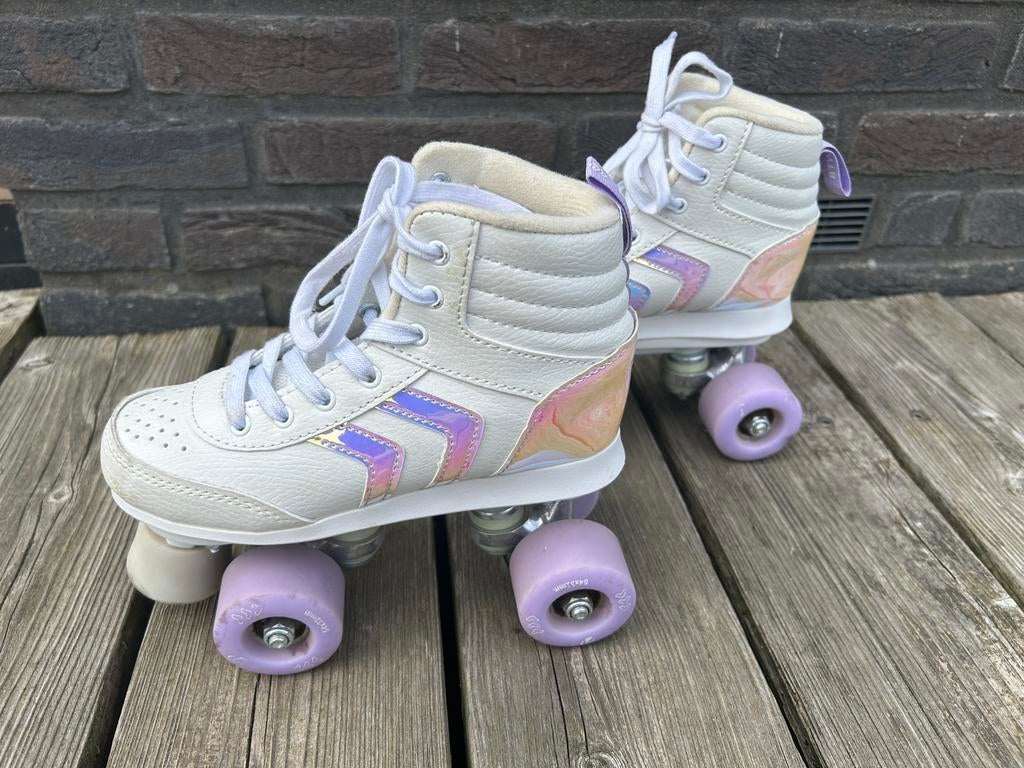 Kinder rolschaatsen maat 34, Kinderen en Baby's, Speelgoed | Buiten | Rolschaatsen, Ophalen, Zo goed als nieuw
