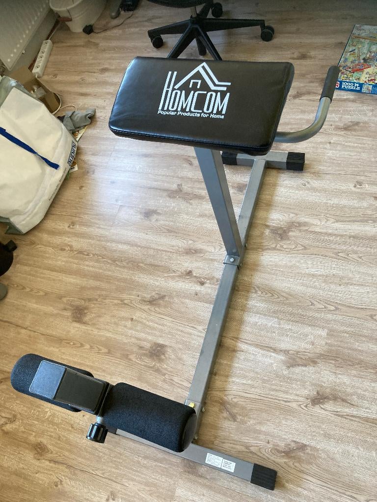 Rug trainer, fitness toestel, Ophalen, Gebruikt, Rug, Metaal