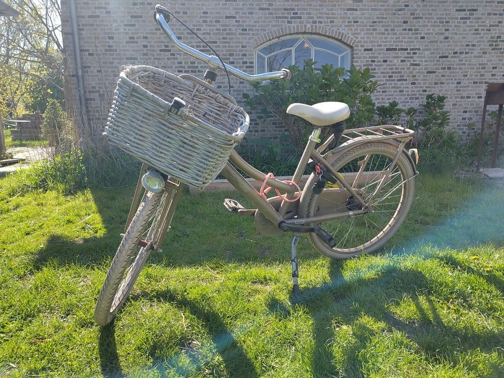 Gouden Sparta Pick-up fiets, 24 inch, 3 versnellingen, Ophalen, Terugtraprem, Sparta, Gebruikt