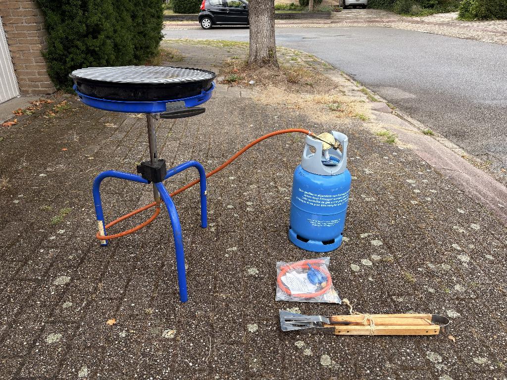skottelbraai, Ophalen of Verzenden, Zo goed als nieuw, Primagaz
