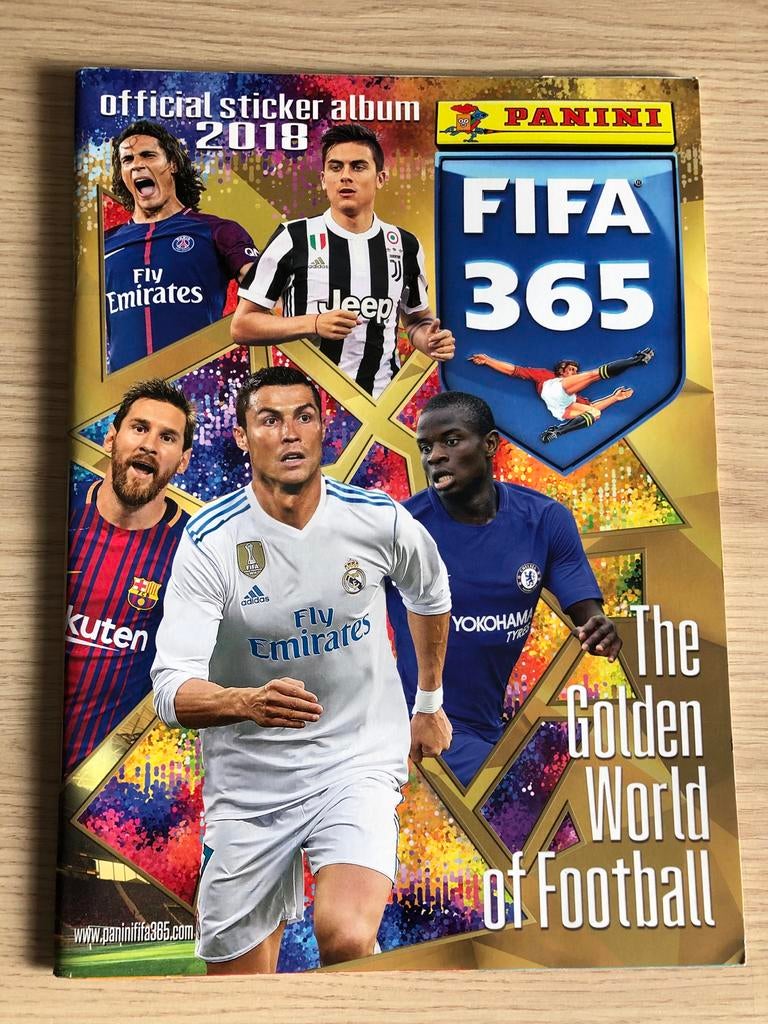 Panini FIFA 365 2018, Ophalen of Verzenden, Zo goed als nieuw, Stickers en Plaatjes