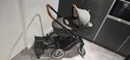 Mutsy Evo Groen Kinderwagen + Adapters Cybex, Gebruikt, Verstelbare duwstang, Mutsy, Ophalen