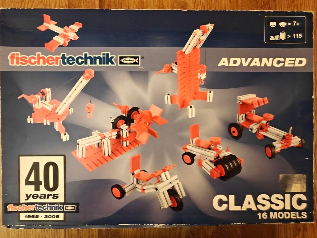 Fischer Technik Bouwdoos - Classic 16 Modellen, Ophalen, Gebruikt, Overige merken