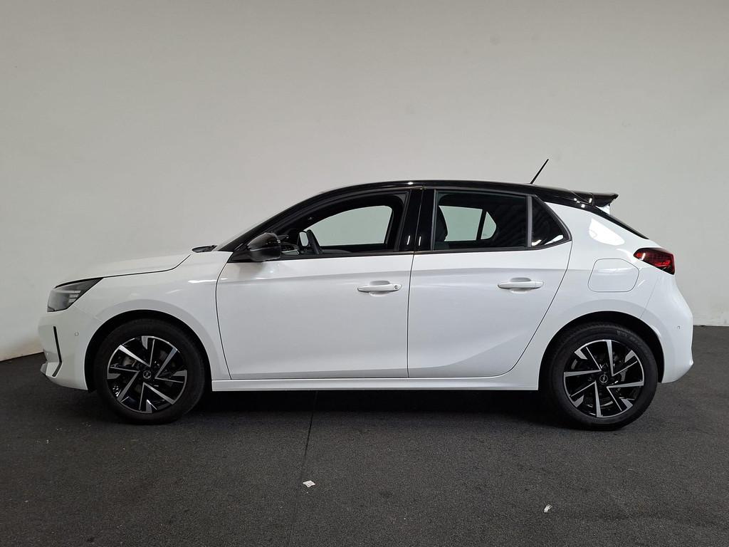 Opel Corsa 1.2 Turbo 110pk Hybrid Automaat GS Navigatie Airc, Stof, Gebruikt, 1199 cc, 610 kg