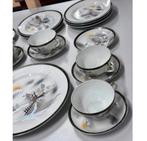 Antiek Japan Japans servies Yasuda company hand geschilderd, Antiek en Kunst, Ophalen of Verzenden