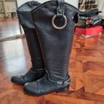 Otazu zwarte leren dames laarzen mt 38 - Nieuwstaat, Kleding | Dames, Schoenen, Hoge laarzen, Zwart, Ophalen of Verzenden, Zo goed als nieuw
