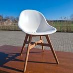 IKEA FANBYN stoel - Wit met houten onderstel, Contact.nl@ikea.com, Gebruikt, Wit, Modern Scandinavisch