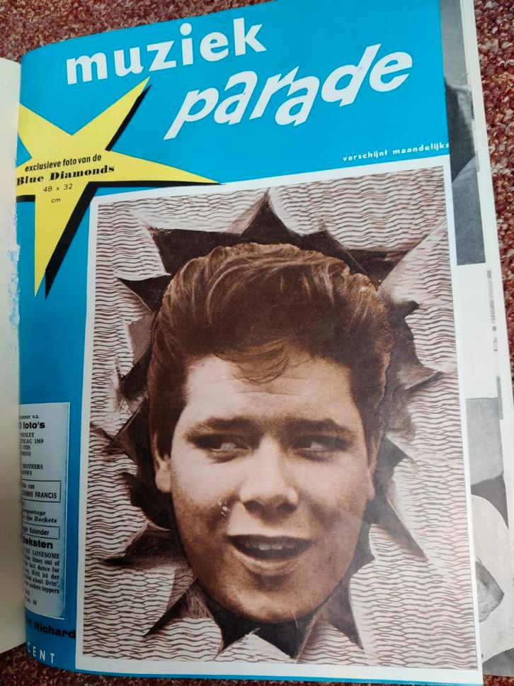Muziek Parade Jaargang 1961 - Unieke Ingebonden Collectie, Boeken, Tijdschriften en Kranten, Gelezen, Muziek, Film of Tv, Ophalen of Verzenden