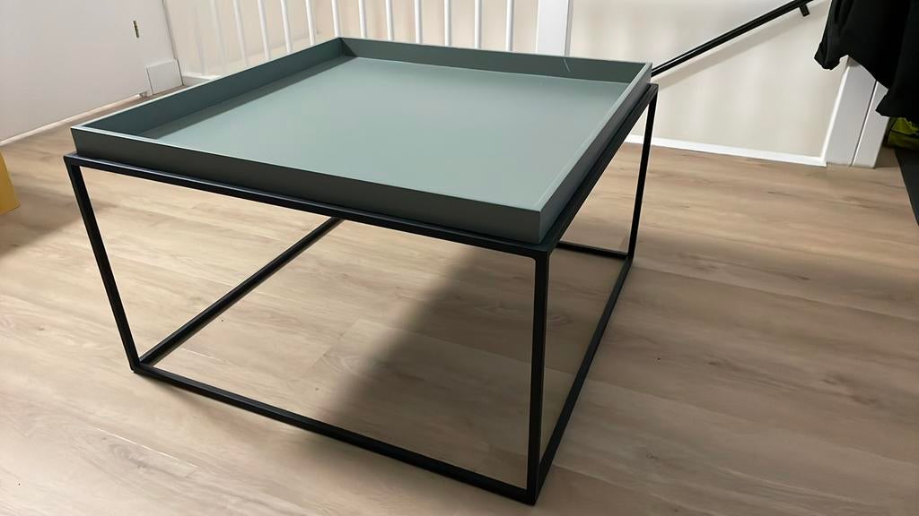 Salon tafel metaal 80 x 80 cm, Ophalen, 50 tot 100 cm, Vierkant, 50 tot 100 cm