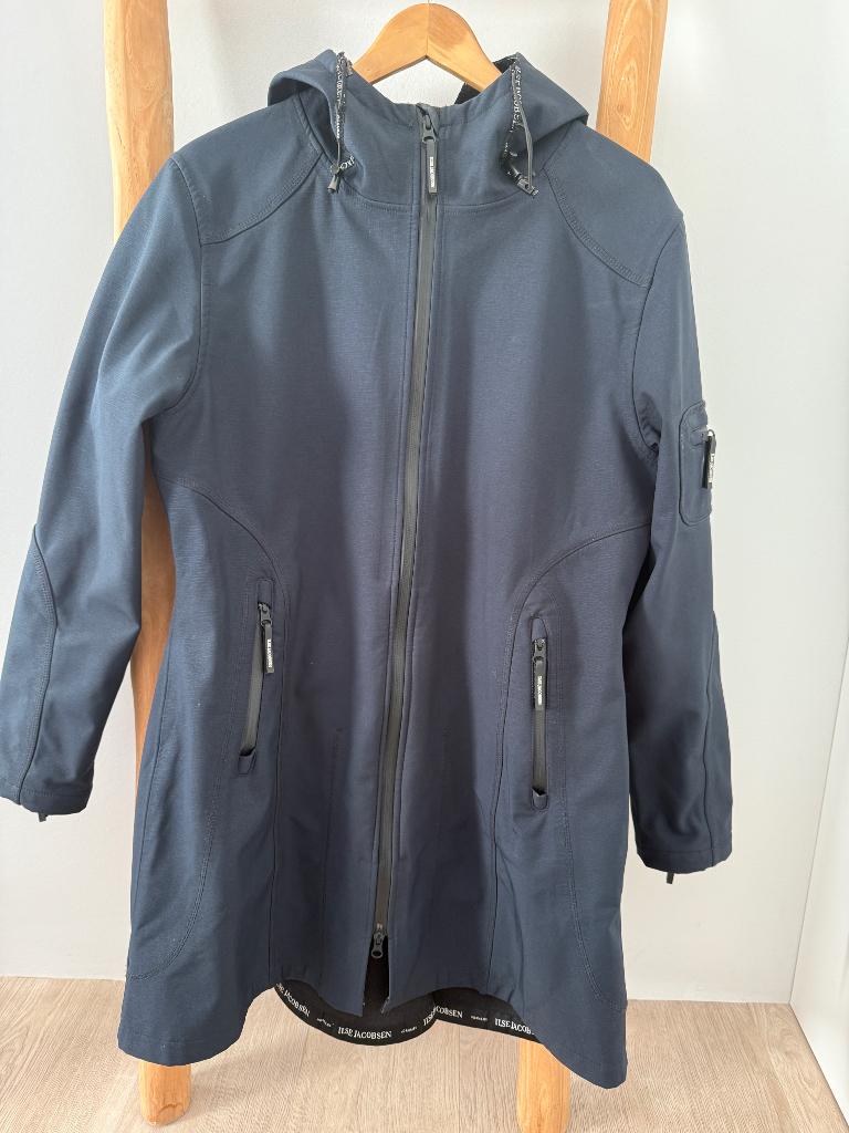 Jas Ilse Jacobsen maat 42, Kleding | Dames, Blauw, Maat 42/44 (L), Ophalen of Verzenden, Ilse Jacobsen