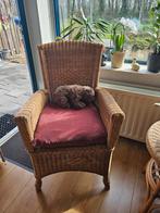 Rieten stoelen, Huis en Inrichting, Fauteuils, Ophalen, Gebruikt, Minder dan 75 cm, 50 tot 75 cm