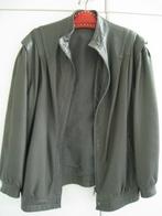 Leder vest, dames, grijs, echt leder, perfekte staat !!, Ophalen of Verzenden, Nieuw, Maat 38/40 (M), Grijs