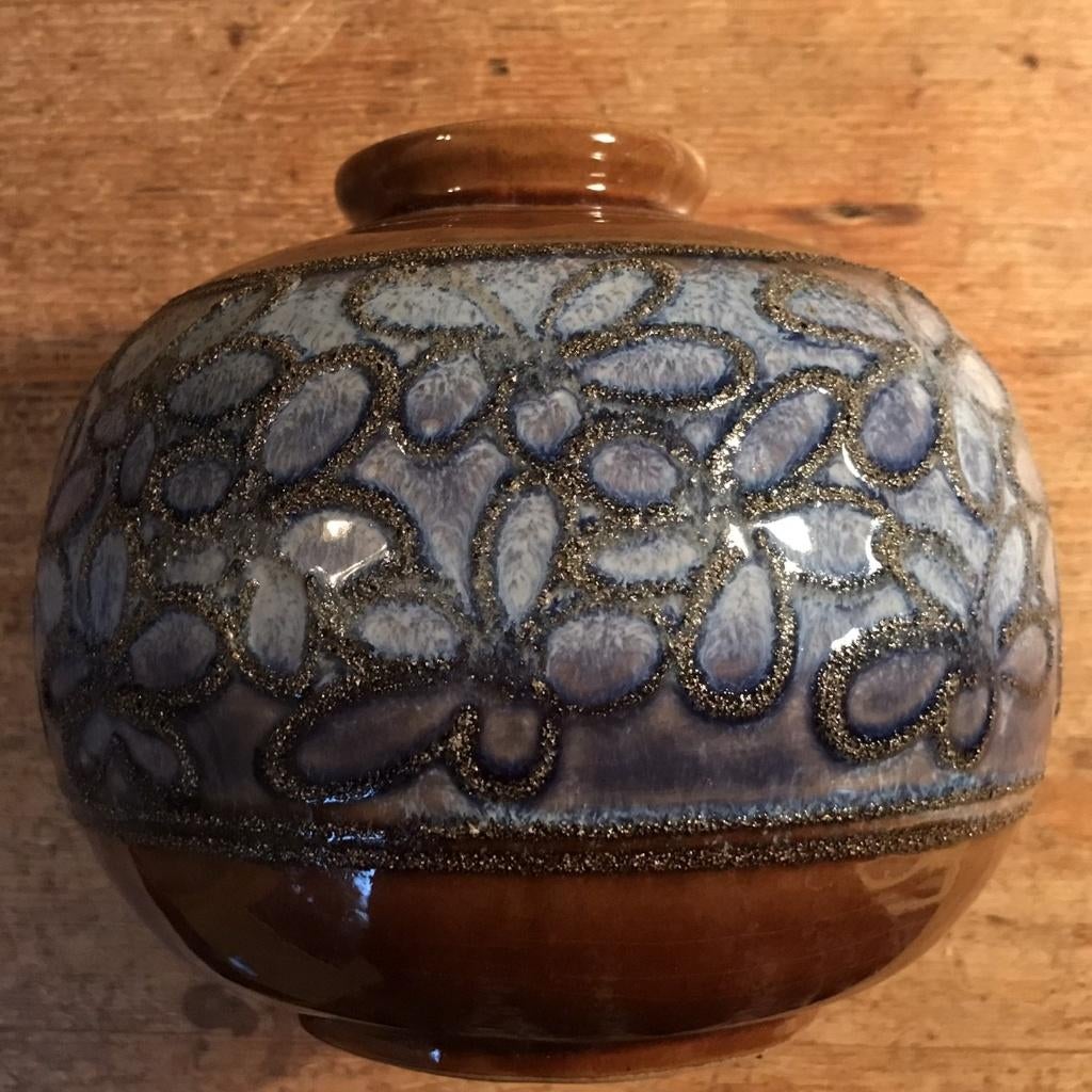 VEB Strehla keramische vaas, Ophalen of Verzenden