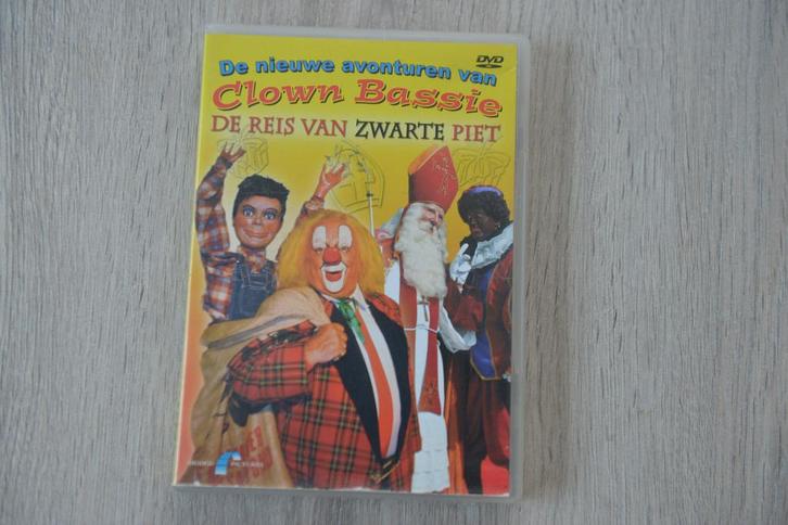 CLOWN BASSIE -- DE REIS VAN ZWARTE PIET DE NIEUWE AVONTUREN, Cd's en Dvd's, Dvd's | Kinderen en Jeugd, Zo goed als nieuw, Alle leeftijden