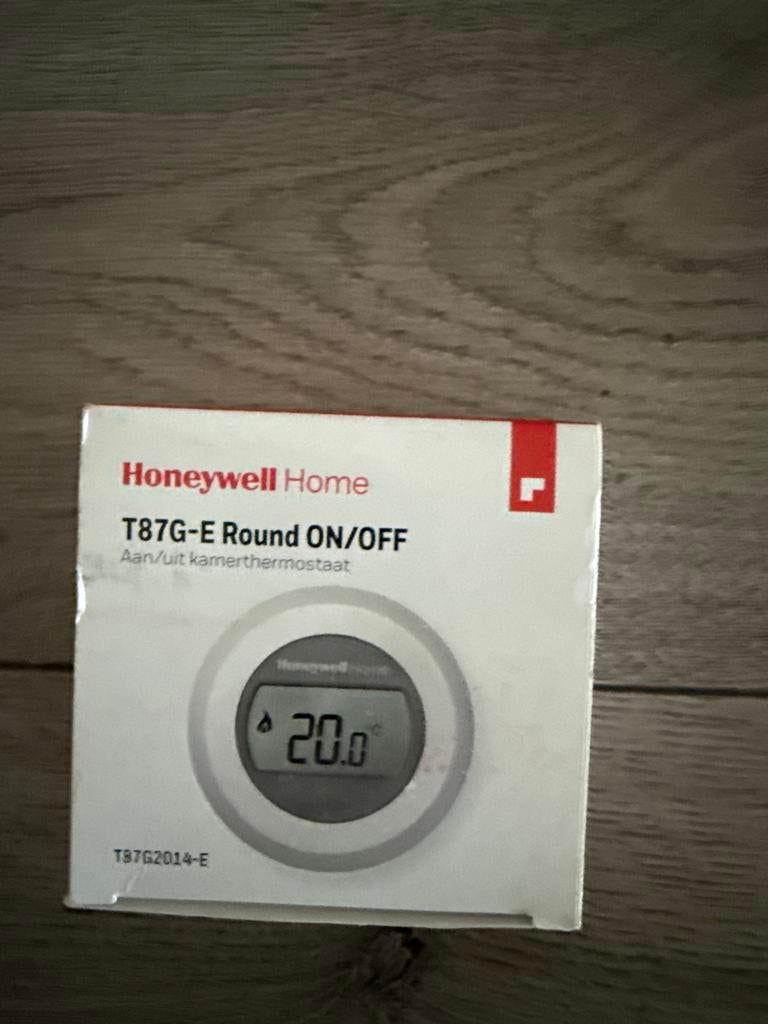 Honeywell Home T87G-E Round ON/OFF Thermostaat Nieuw, Ophalen of Verzenden, Nieuw