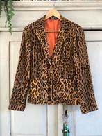 Waanzinnig mooi VERSE jasje in tijger/ panterprint Mt 44-46, Ophalen, Bruin, Maat 46/48 (XL) of groter, Zo goed als nieuw
