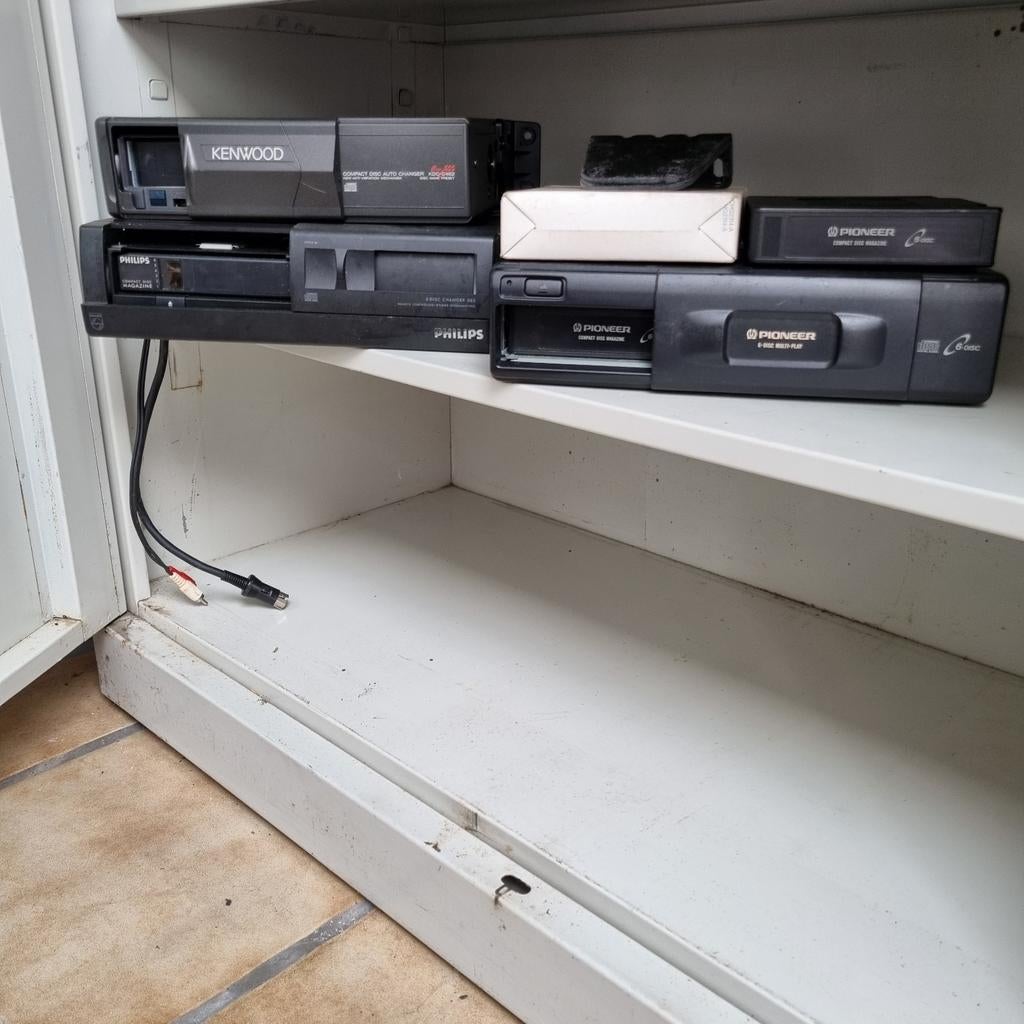 3x CD Wisselaar: Pioneer, Kenwood, Philips, Auto diversen, Autoradio's, Ophalen of Verzenden, Gebruikt