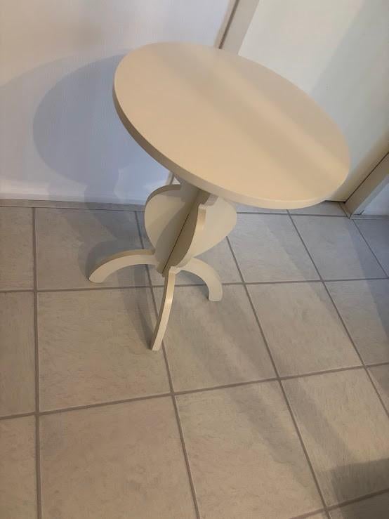 Bijzet Tafel Bed Tafeltjes, Minder dan 55 cm, Gebruikt, Rond, Hout