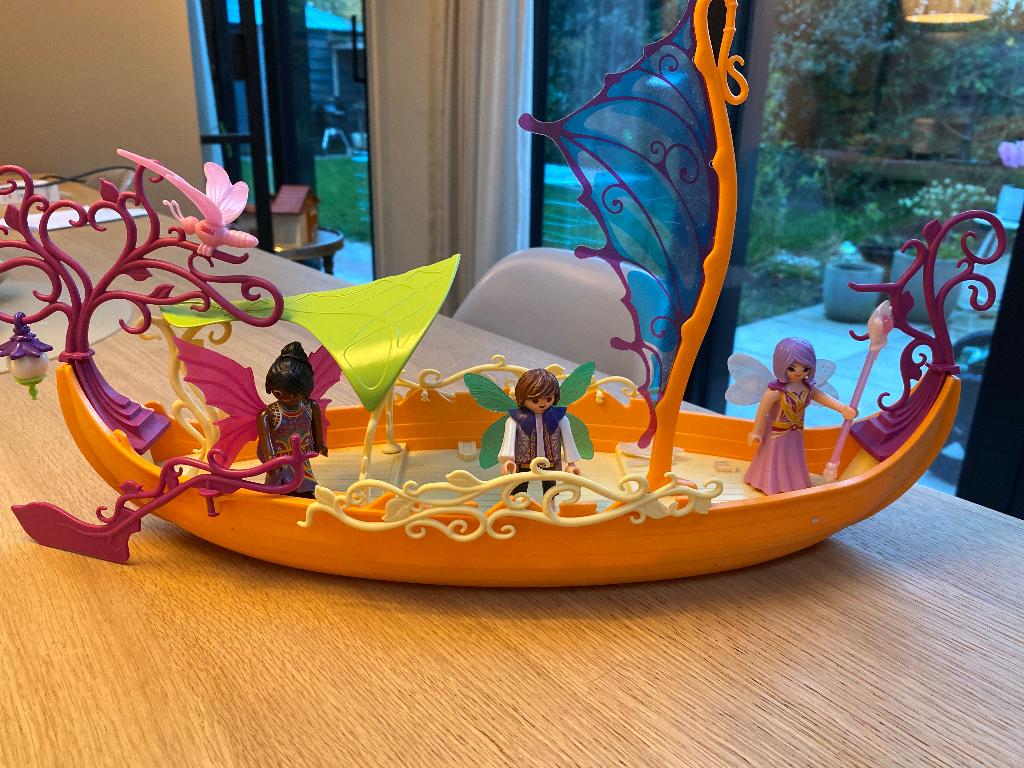 Playmobil Magische feeënboot, Kinderen en Baby's, Speelgoed | Playmobil, Ophalen of Verzenden, Zo goed als nieuw, Complete set