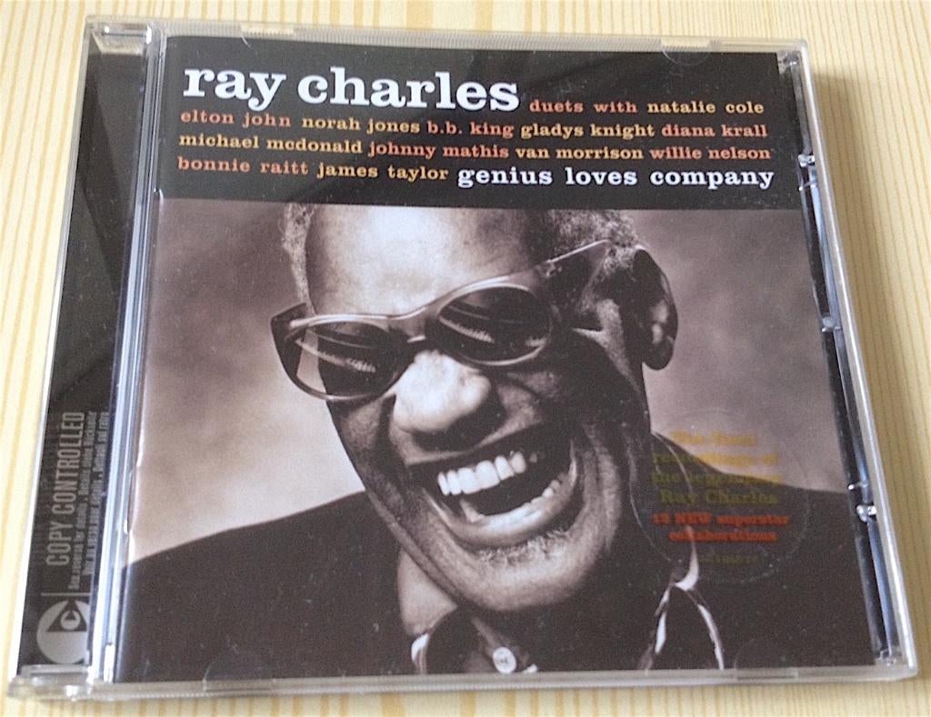 CD Ray Charles - Genius Loves Company (+ Guests), Cd's en Dvd's, Cd's | Jazz en Blues, Ophalen, 1980 tot heden, Zo goed als nieuw