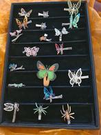 Haarsieraden, Vlinders, e.a. 19 stuks. Nieuw., Sieraden, Tassen en Uiterlijk, Piercings, Ophalen of Verzenden, Nieuw, Overige materialen