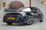 Audi A6 Avant 40 TDI Sport Launch ed. Sport, TREKHAAK, ALL-S, Auto's, Gebruikt, 2000 kg, Blauw, Leder en Stof
