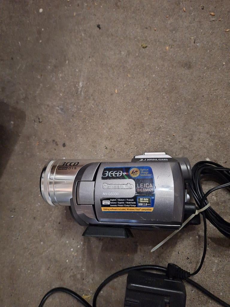 Panasonic NV-GS330 Mini DV Camcorder - Zonder accu, Ophalen, Mini dv, Gebruikt, Panasonic