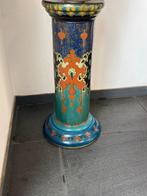 Plateel zuil, Ophalen