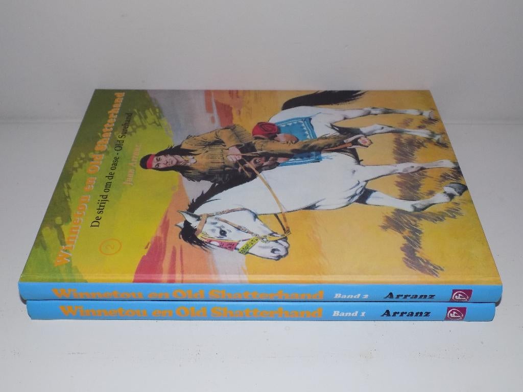 Winnetou en Old Shatterhand ~ Complete Integrale HC's 1 & 2, Boeken, Stripboeken, Complete serie of reeks, Ophalen of Verzenden