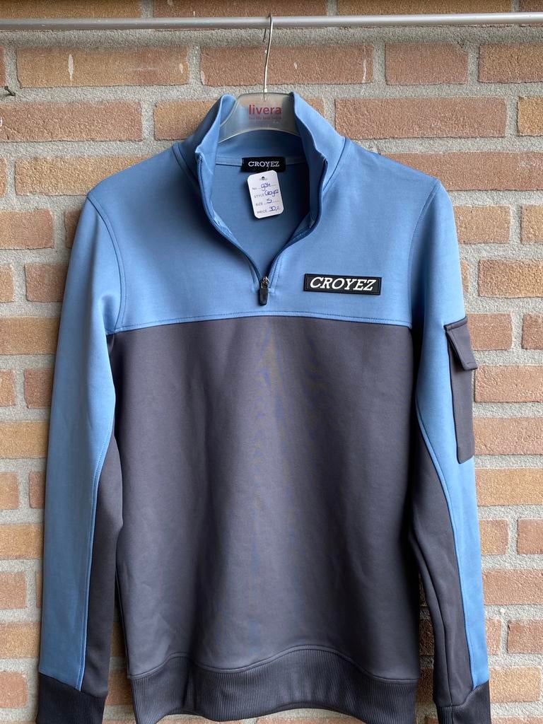 Croyez sweather, Kleding | Heren, Truien en Vesten, Ophalen of Verzenden, Zo goed als nieuw, Maat 46 (S) of kleiner, Grijs