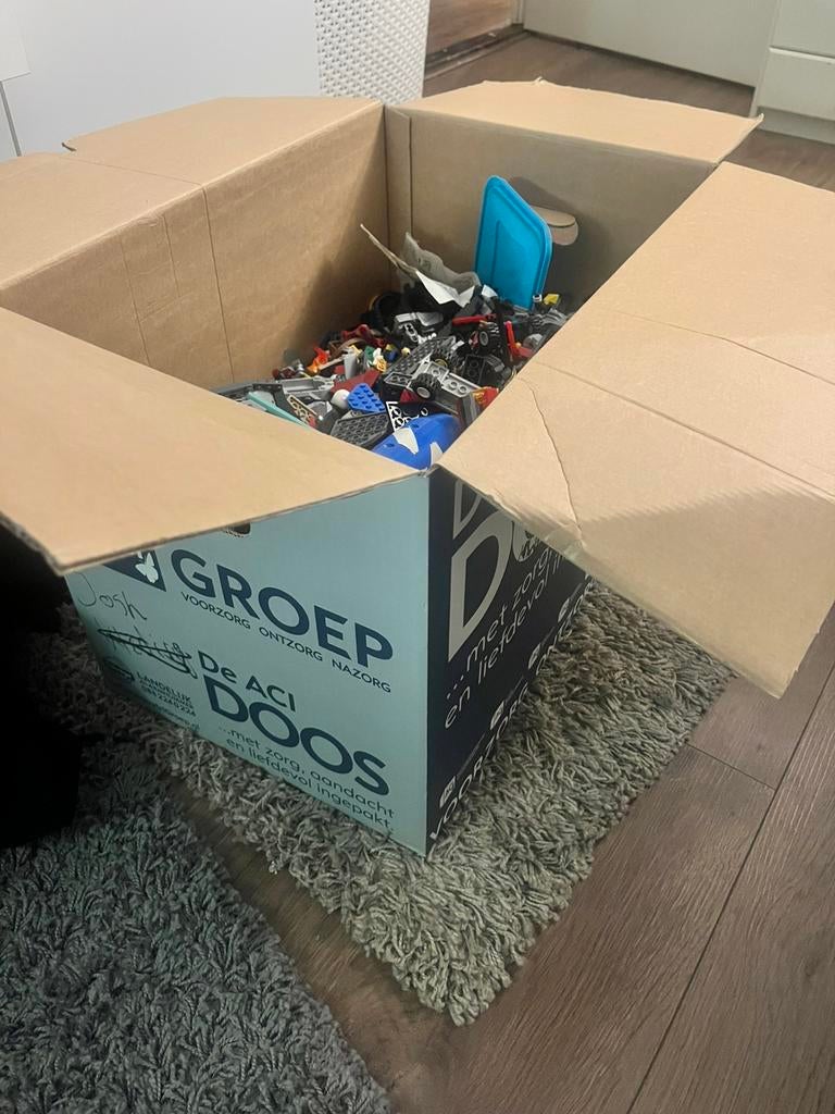 10 kilo bak met lego, Ophalen of Verzenden, Gebruikt