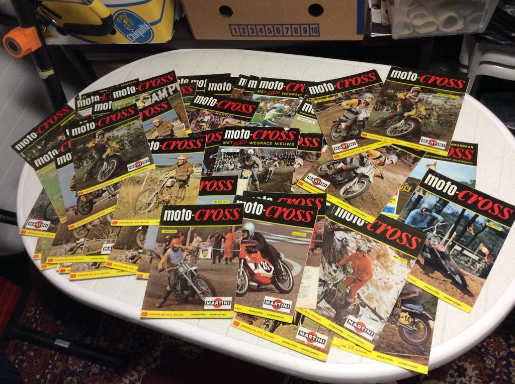 Tijdschriften motorcross, Boeken, Ophalen, Gelezen