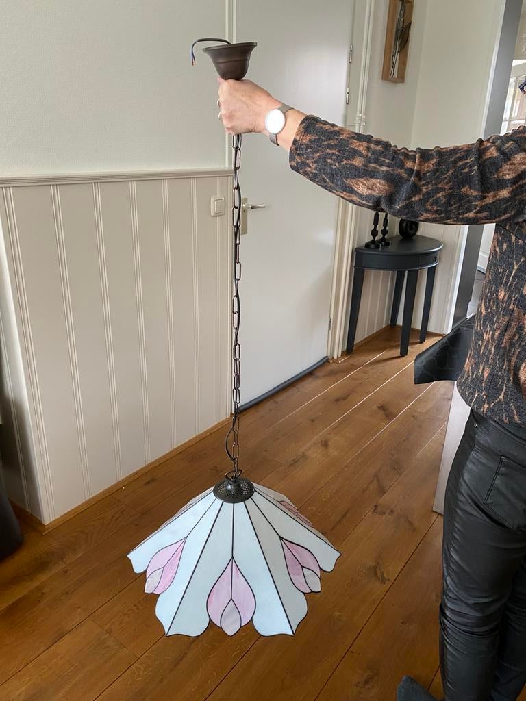 Tiffany lampen, Ophalen of Verzenden, Gebruikt, Minder dan 100 cm