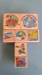 7 Nieuwe Lion King Houten Stempels van Rubber Stampede, Ophalen of Verzenden, Nieuw, Houten stempel